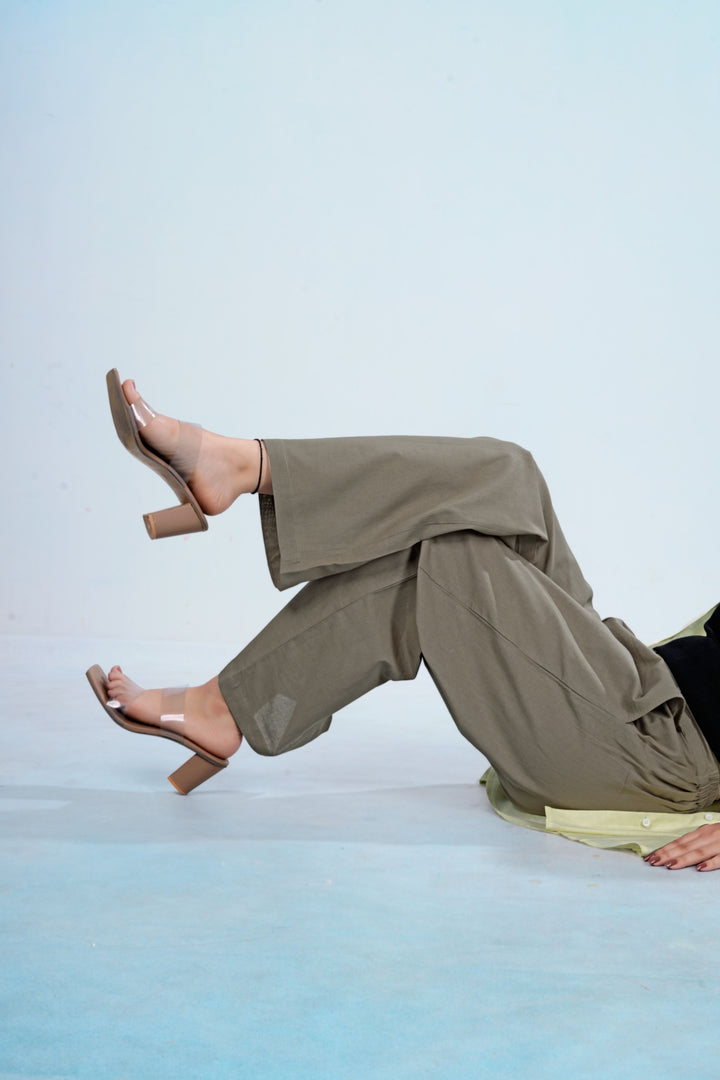 Everyday Cotton Pants - Stone Beige