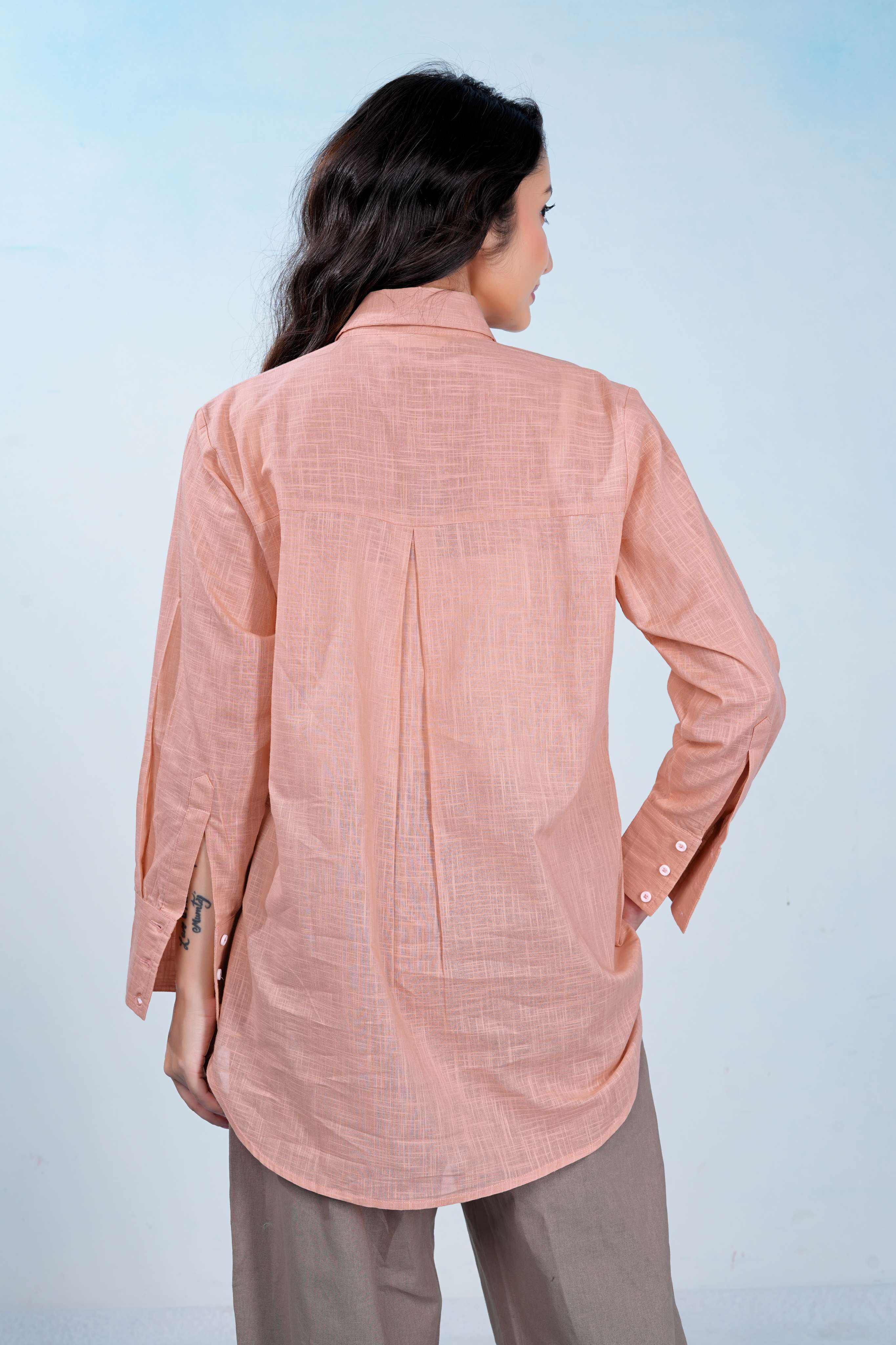 Premium Airy Cotton-linen Grace Shirt