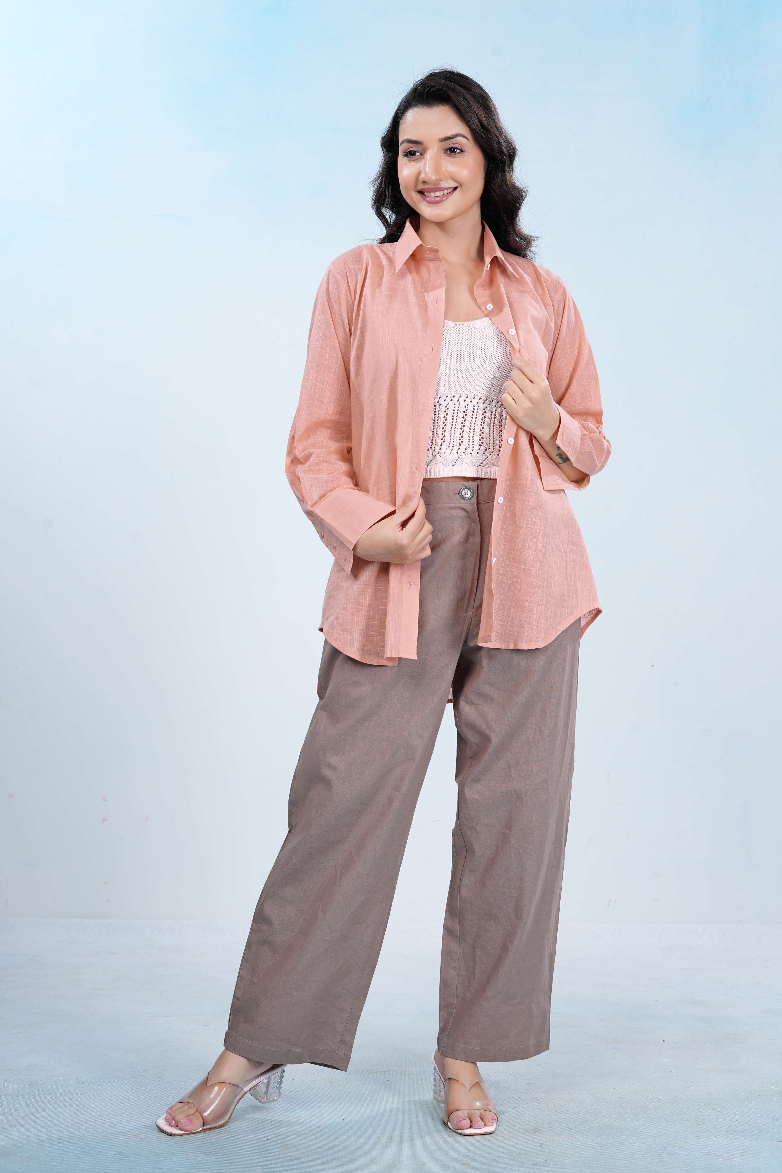 Premium Airy Cotton-linen Grace Shirt