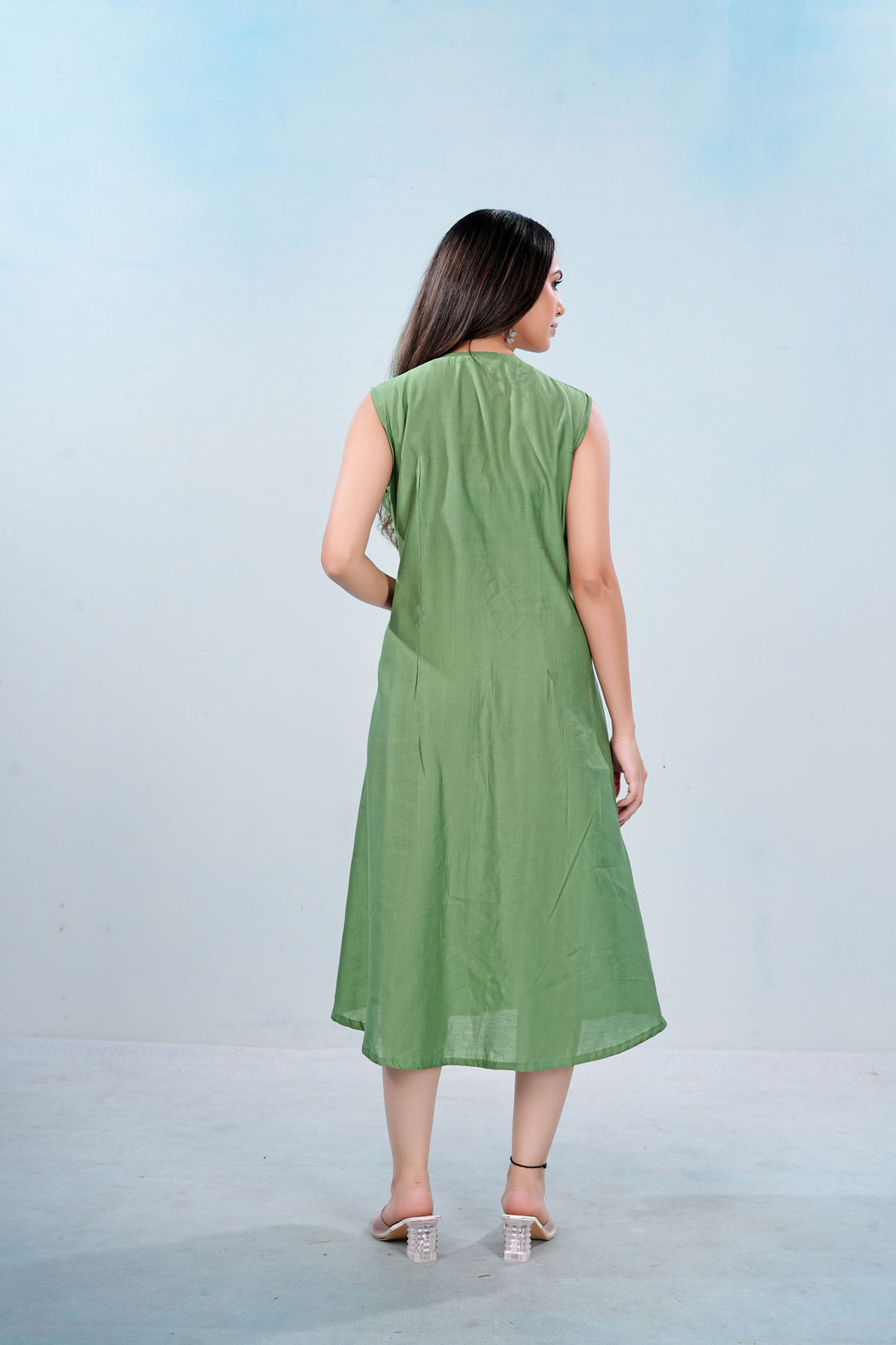 Fern Muse Flare Dress