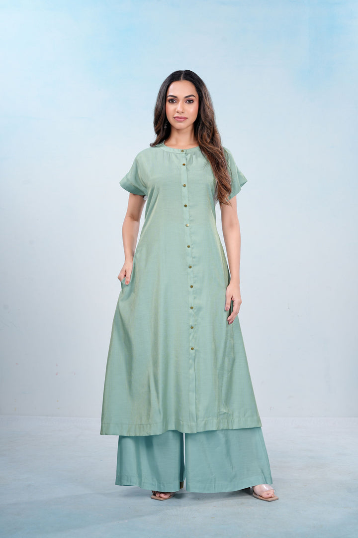 Sage Harmony Viscose Co-ord Set
