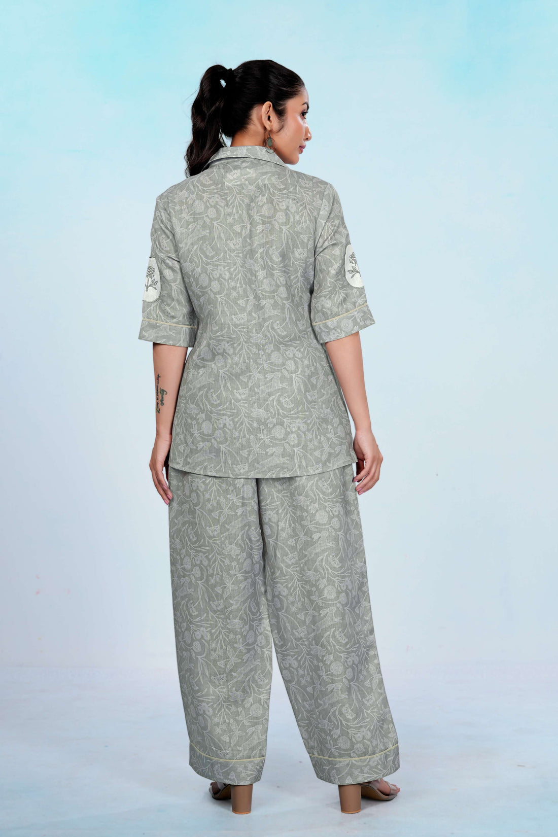 Botanical Grace Appliqué Co-ord Set