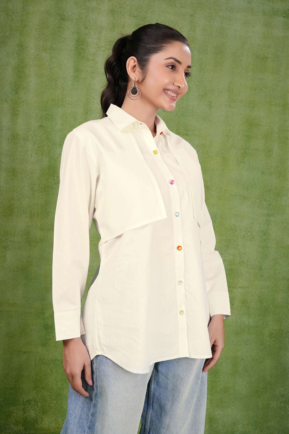 Layered Yoke Grace Shirt
