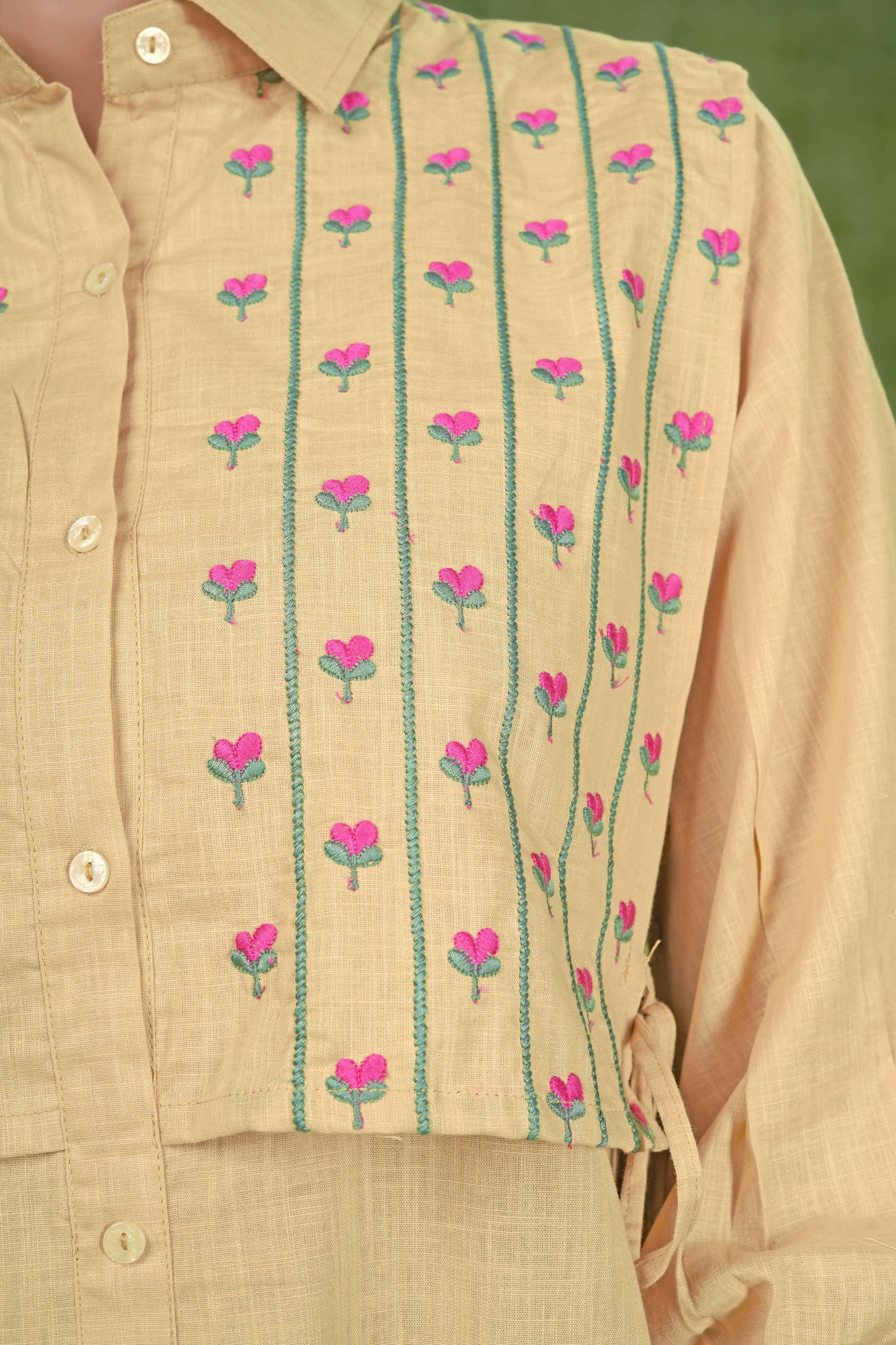 Saffron Meadow Midi Luxe