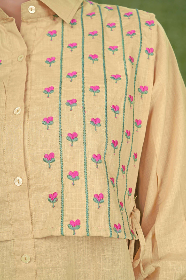 Saffron Meadow Midi Luxe
