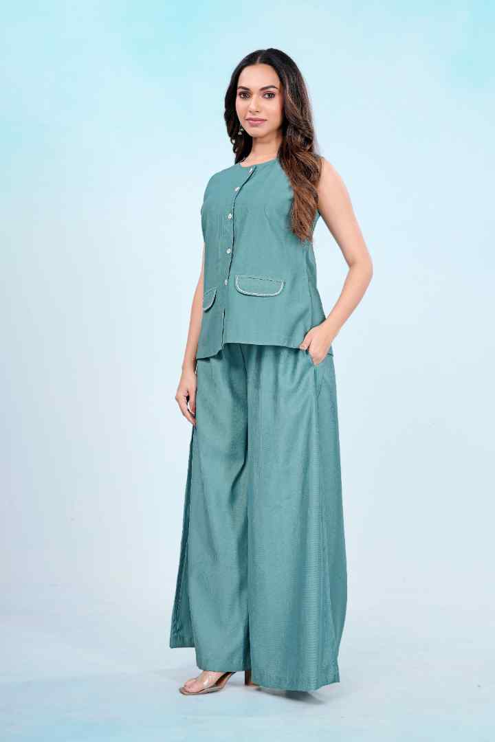 Sage Serenity Viscose Co-ord Set